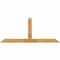 Ekena Millwork Portland Rough Sawn Timber Gable Bracket, Western Red Cedar, 96"W x 40"H x 4"D x 6"F, 10/12 Pitch GBW096X40X0406POR00RWR - alternate 1